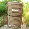 1 mét dây thừng 14mm làm từ sợi gai thực vật