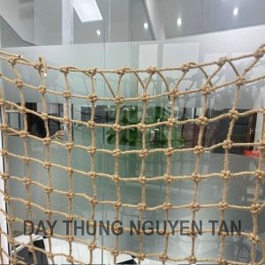 Alternative view of Lưới dây thừng trang trí và làm Lưới giường tầng, lưới an toàn cầu thang, ban công, khu vui chơi bán theo mét dài