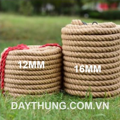 Dây thừng trang trí 12mm làm từ sợi gai